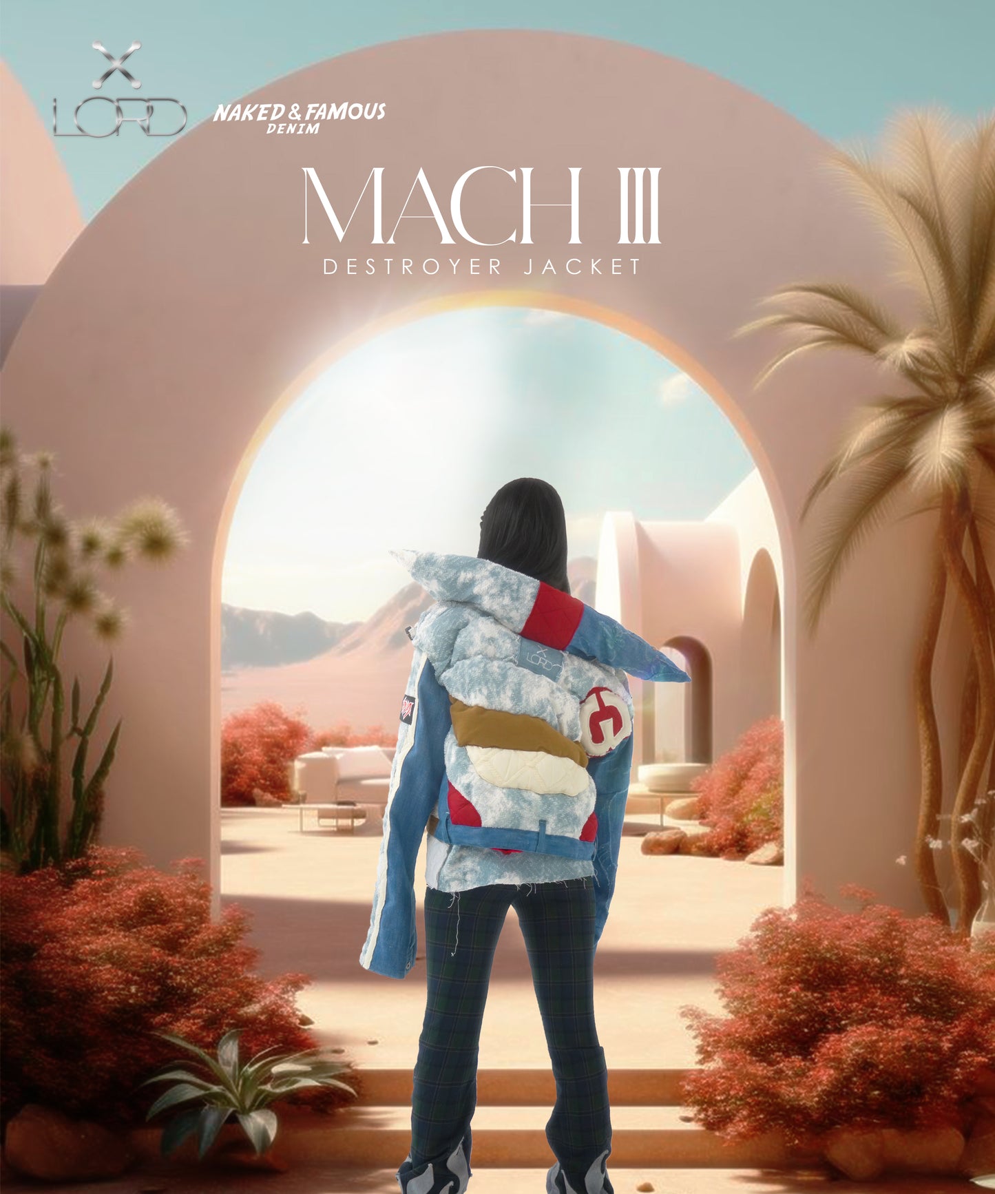 LORD x Naked & Famous "Mach III" Destroyer Jacket