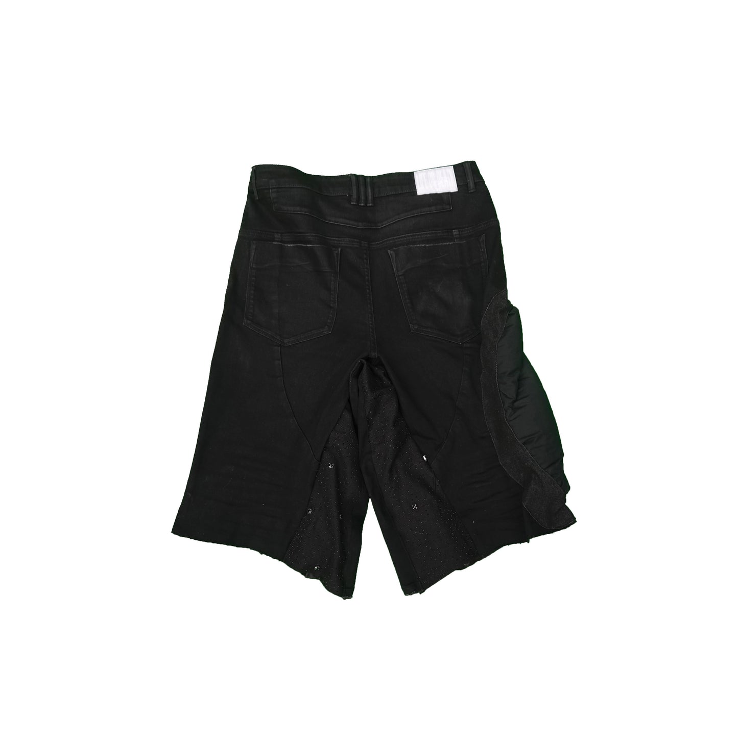 LORD "Obsidian" Padded Jean Shorts