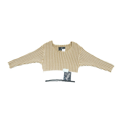 LORD "Shell" Wide-neck Cropped Knit Tunic 001
