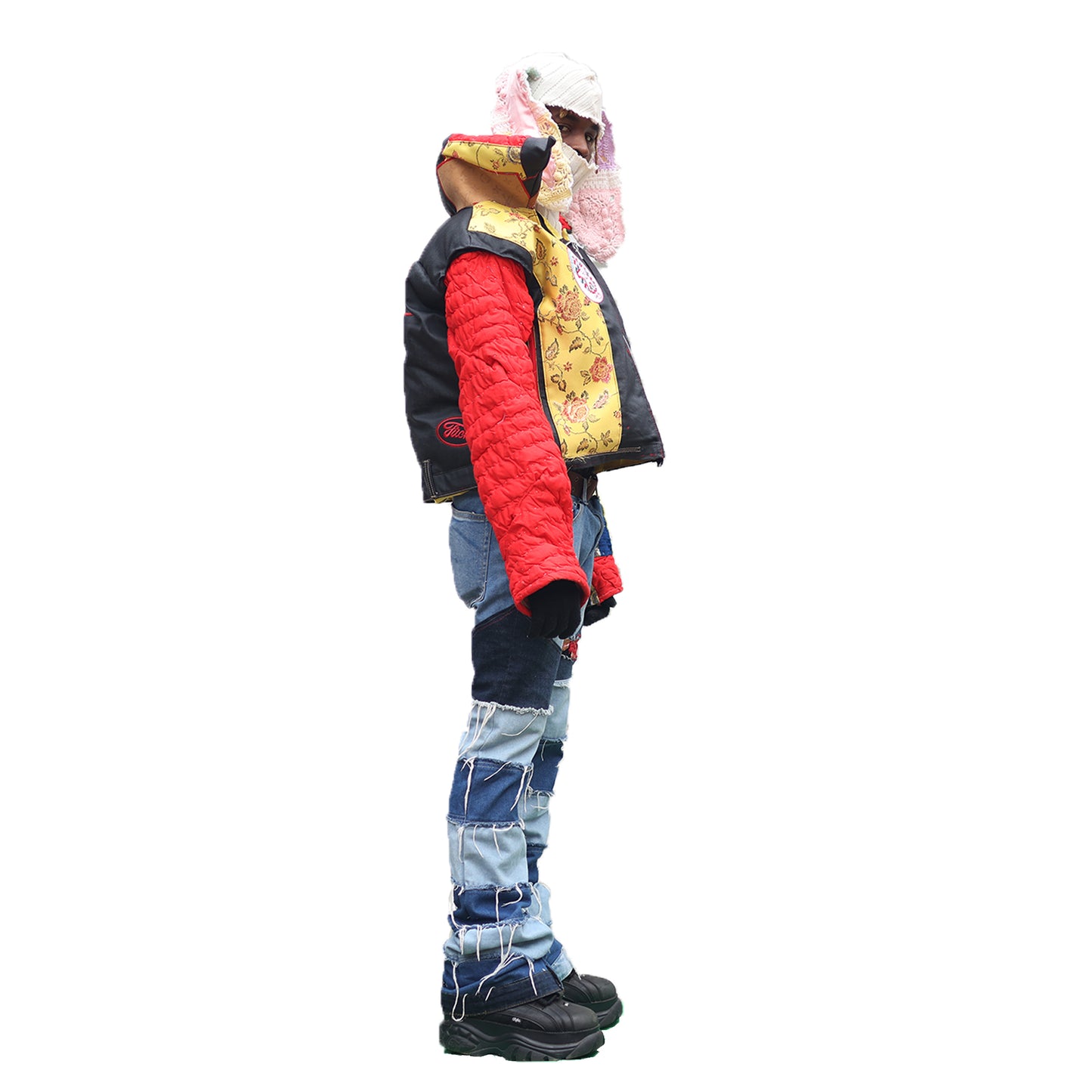 LORD by Asspizza "CHRISTMAS TOUR" Quilted Destroyer Jacket (1 of 1)