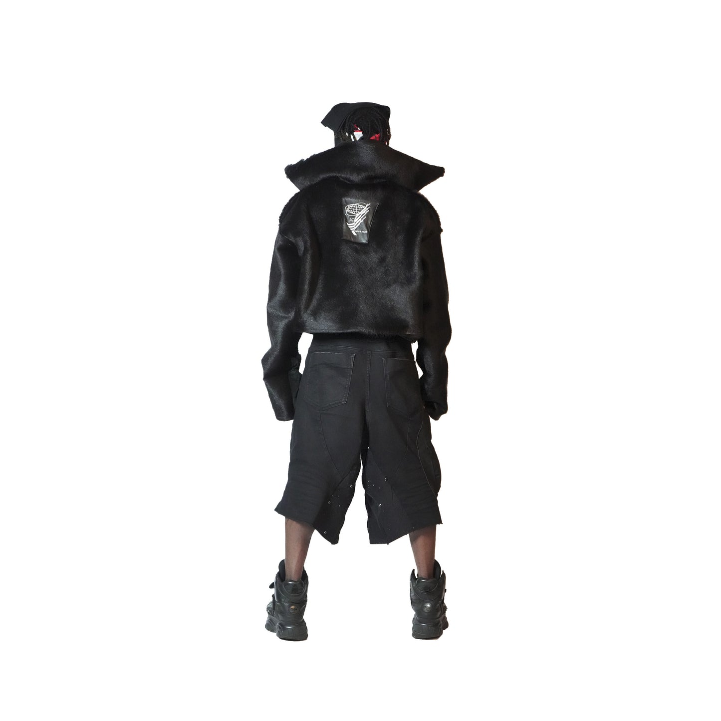 LORD "Obsidian" Padded Jean Shorts