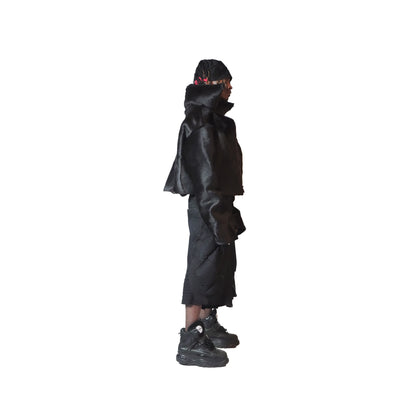 LORD "Obsidian" Padded Jean Shorts