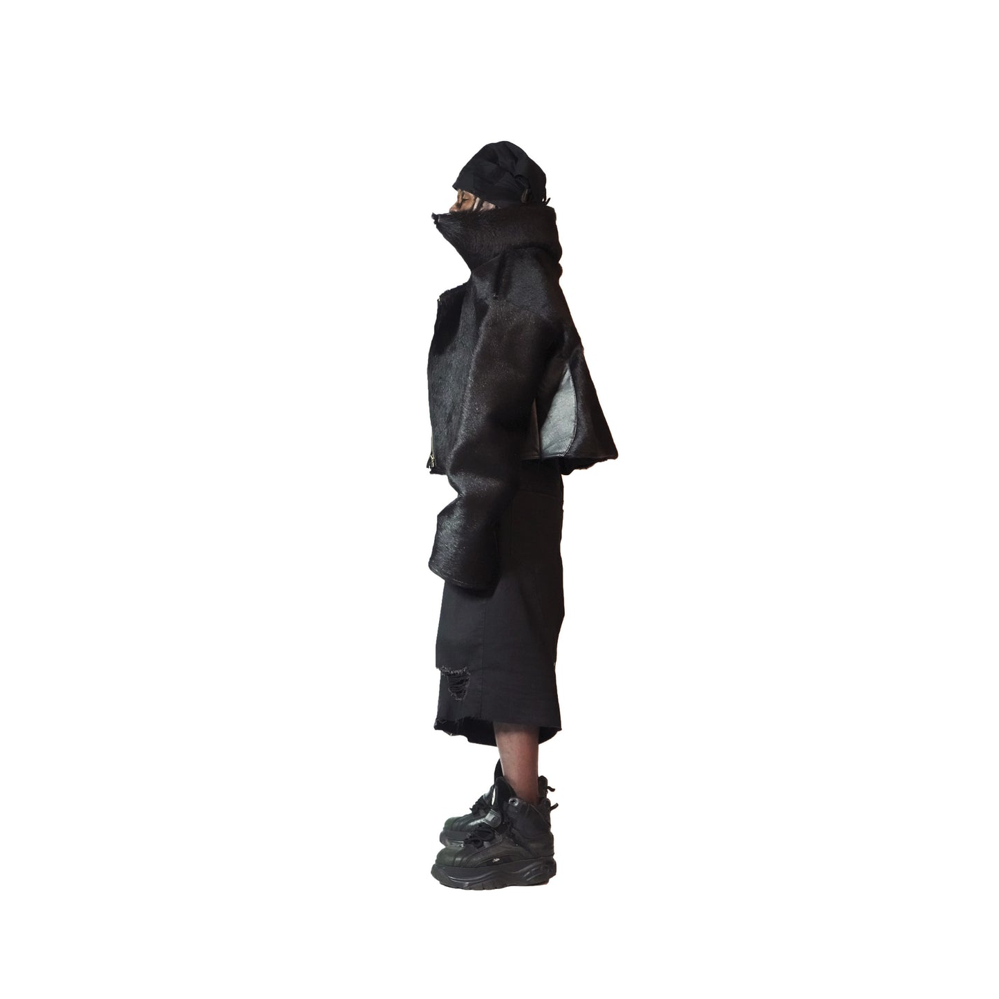 LORD "Obsidian" Padded Jean Shorts