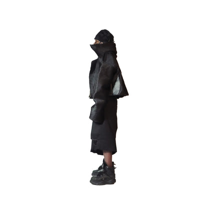 LORD "Obsidian" Padded Jean Shorts